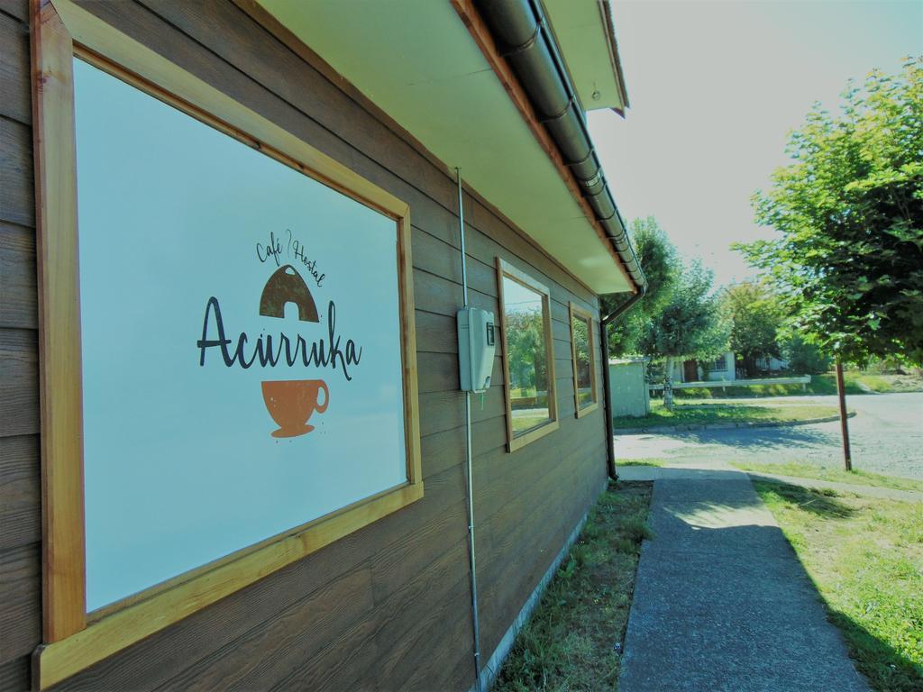 Cafe & Hostal Acurruka Curacautín Exterior foto